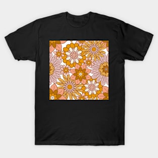 Retro Boho Flowers T-Shirt